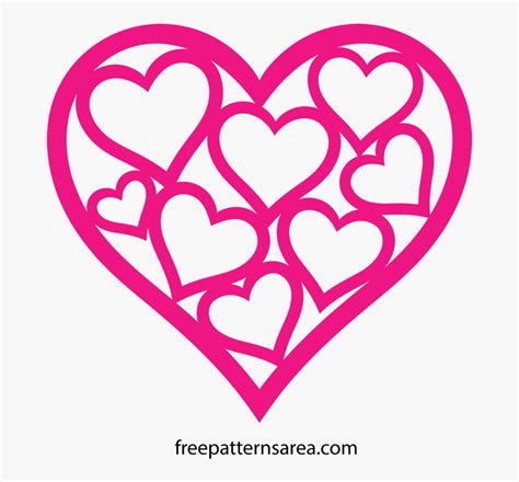 Heart Shaped Clipart Fancy Free Valentine Svg Files For Cricut Free