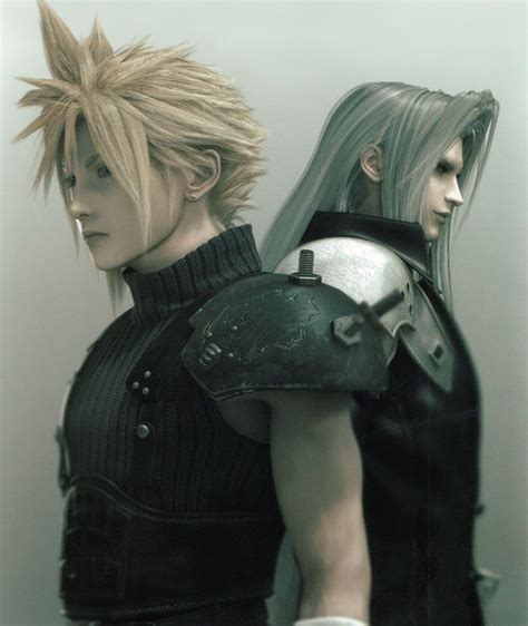Final Fantasy Vii Advent Children Art And Pictures Cloud And Sephiroth