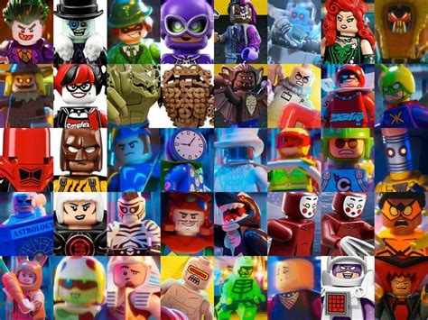 Lego Batman All Villains