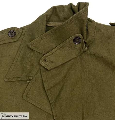 Original 1952 Dated French Army M47 Combat Jacket