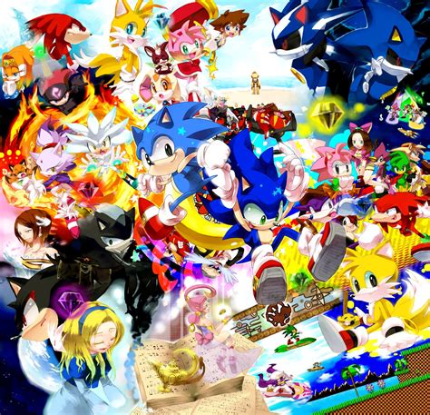 Sonic And The Rest Of The Gang Sonic The Hedgehog Photo 34794983