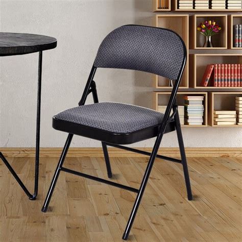 Costway Fabric Padded Folding Chair And Reviews Wayfair