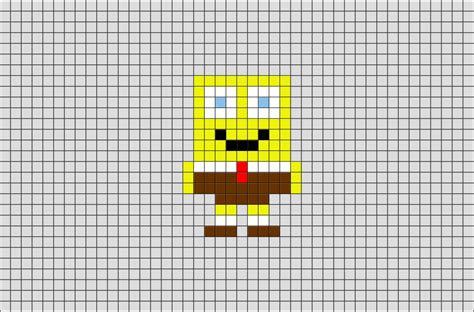 Sponge Bob 2 Pixel Art Brik