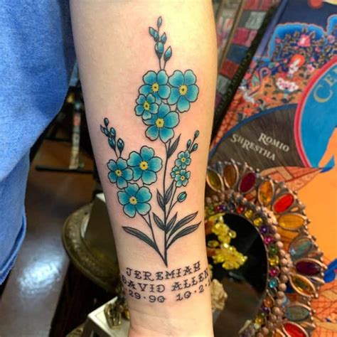 60 Forget Me Not Tattoo Ideas 2024 Inspiration Guide