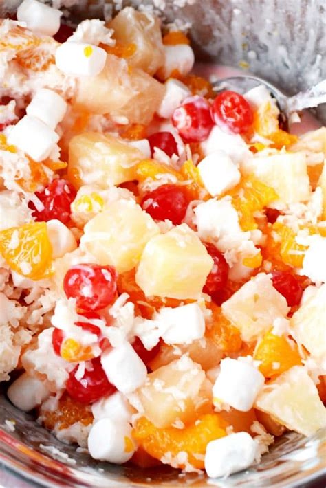 Ambrosia Salad Recipe With Cool Whip Jamie Crabtree Copy Me That
