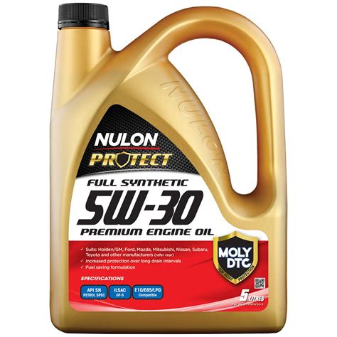 Nulon Protect Full Synthetic 5w 30 Premium Petrol Engine Oil
