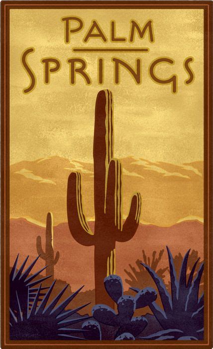 26 idées de palm springs palm springs affiche vintage affiches rétro