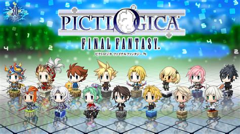 Pictlogica Final Fantasy Heading To The Nintendo 3ds Nintendo Wire
