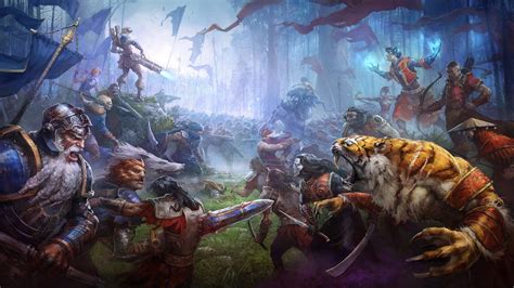 Wallpaper Id 855976 Warriors Epic Battle Fantasy Knights Archer