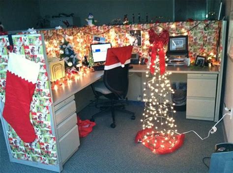 Office Christmas Decorations Holiday Office Decor Christmas Cubicle