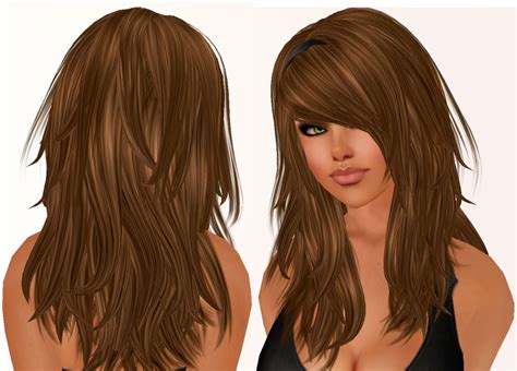 Long Layered Hair With Bangs Long Hair With Lots Of Layers And Side