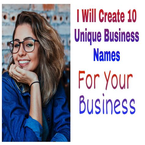 Develop 10 Unique Business Name Ideas For You By Pedromideohi Fiverr