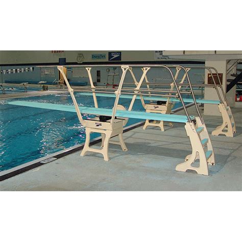 Duraflex 1 Meter Dive Stand Double Side Rails On Both Sides