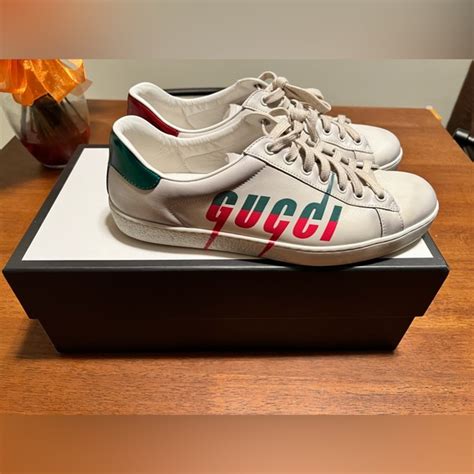 Gucci Shoes Gucci Distressed Blade Aces Poshmark