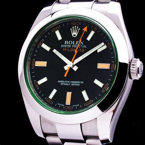 Rolex Milgauss 116400V Automatic 40mm Full Set 2009 Herrenuhr Online Kaufen- Marks Uhren Marks Uhren