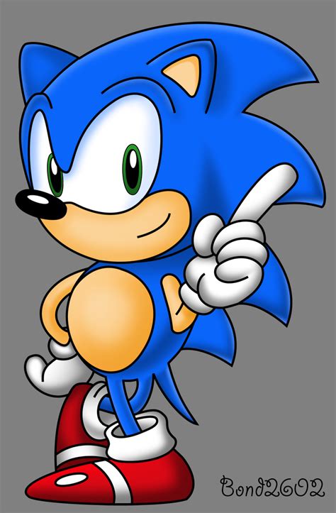 Sonic The Hedgehog Old School By Bond2602 On Deviantart