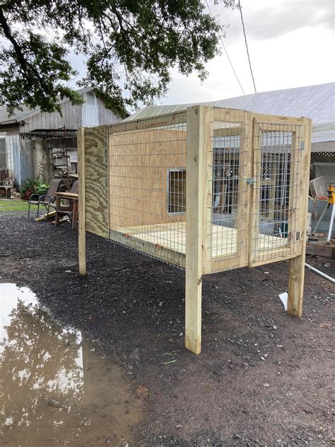 Cajun kennels - 4x8x4 brood kennel. Interested? Call or... | Facebook