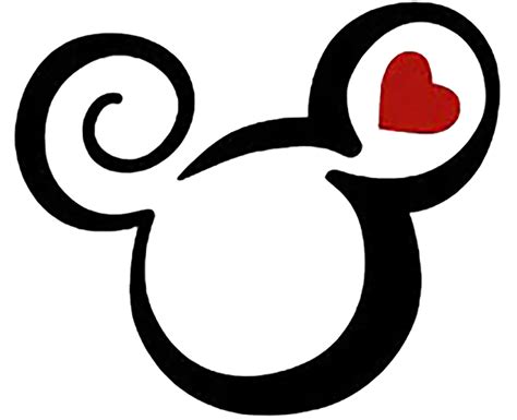 Mickey love decal (With images) | Mickey mouse tattoos, Disney tattoos, Mouse tattoos