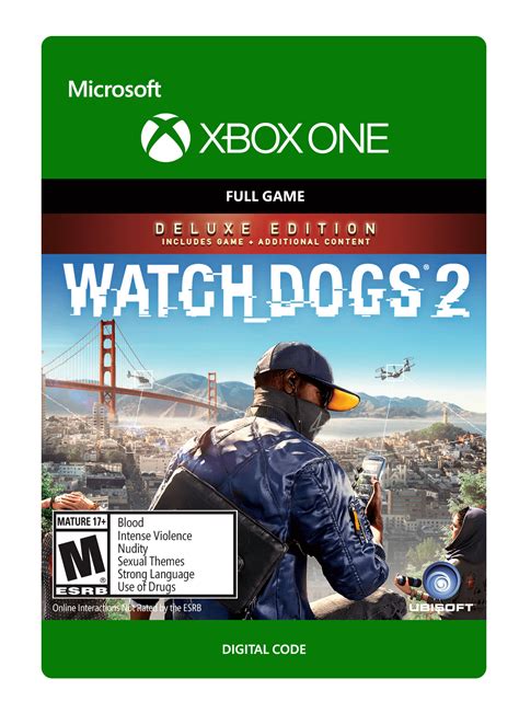 Watch Dogs 2 Deluxe Edition Xbox One Xbox One Game