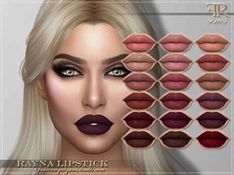Frs Rayna Lipstick By Fashionroyaltysims At Tsr Sims 4 Updates