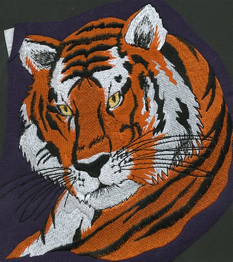 Tiger Embroidery Design By Manda Designs