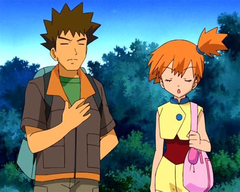 Brock And Misty Pokemon Movies Pokemon Characters Pokemon Emolga
