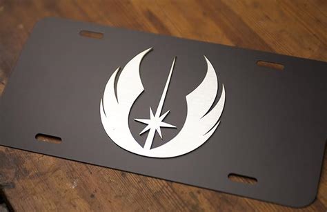 Star Wars Jedi Symbol License Plate Everything Else