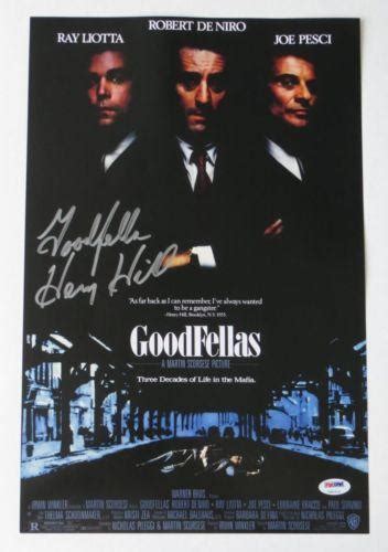 Goodfellas Signed Entertainment Memorabilia Ebay
