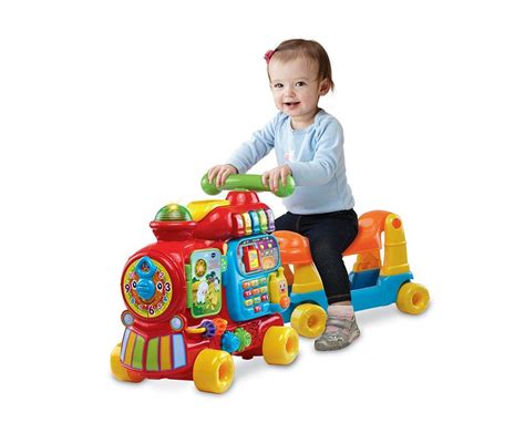 You might also be interested in checking out the best toys for 1 year old boys to buy for your own. VTech Sit-to-Stand Ultimate Alphabet Train. Push toy is ...