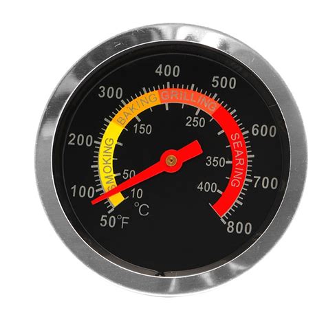 400 degrees fahrenheit is 204.44 degrees celsius. Stainless Steel BBQ Smoker Grill Thermometer Temperature ...