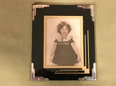Vintage Reverse Painted Art Deco Frame Great Color Rare 4x5 Shirley