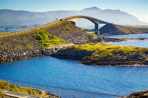 The Atlantic Road In Norway Stock Image Image Of Norway Landscape