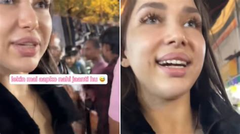 Russian Vlogger Filming In Delhis Sarojini Nagar Harassed By Man Trending Hindustan Times
