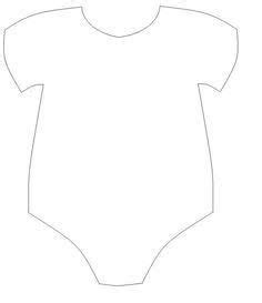 Invitaciones para baby shower, sin estrés. Image result for baby onesie template for baby shower ...