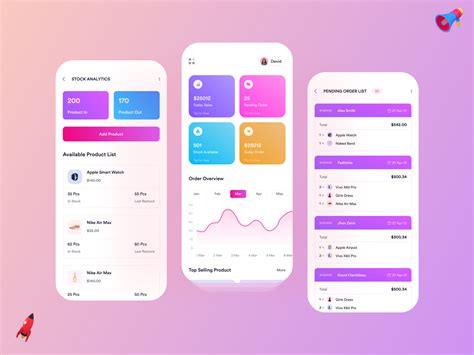 store management mobile app by murad hossain 🔥 for ito team on dribbble