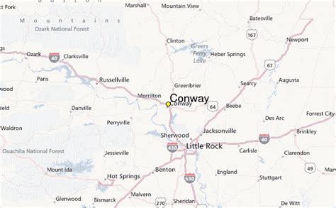Conway Weather Station Record Historical Weather For Conway Arkansas