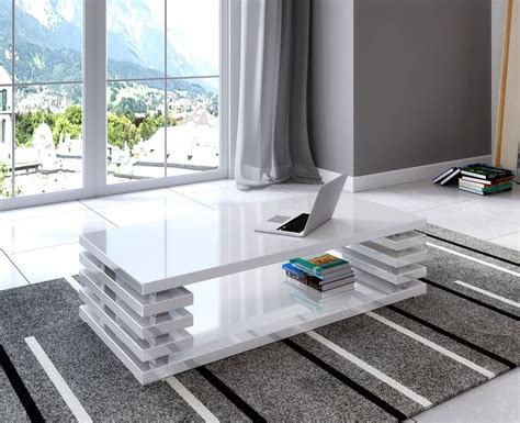 Modern wall unit / entertainment console / entertainment center. Coffee Table Luna High Gloss - MH Furniture