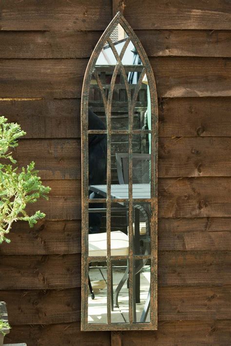 Foxglove Window Garden Mirror 100x24cm Soraya Interiors Uk Garden