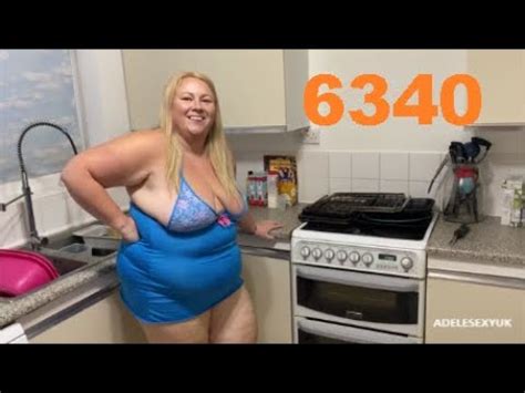 STAY HOME WITH BBW ADELESEXYUK FITTING HER COOKING ELEMENT TO HER