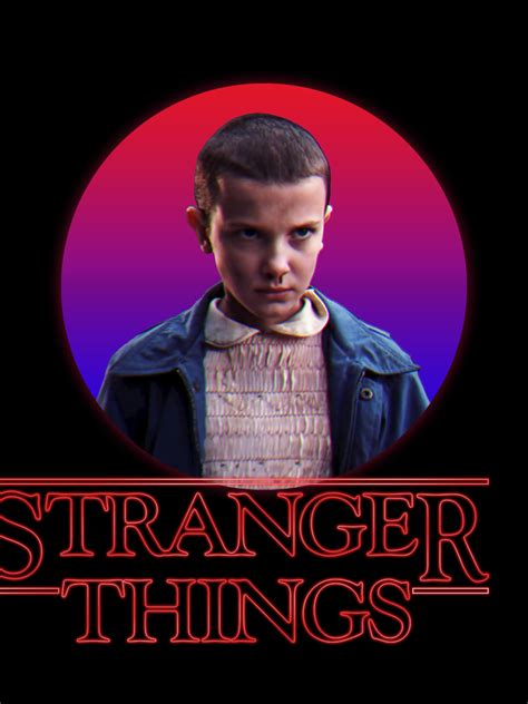 1536x2048 Millie Bobby Brown As Eleven In Stranger Things Logo