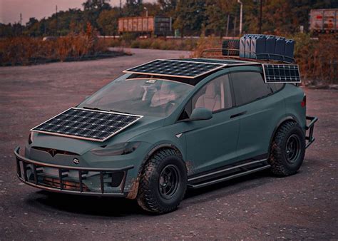 This Tesla Model X Is Ready For The Apocalypse