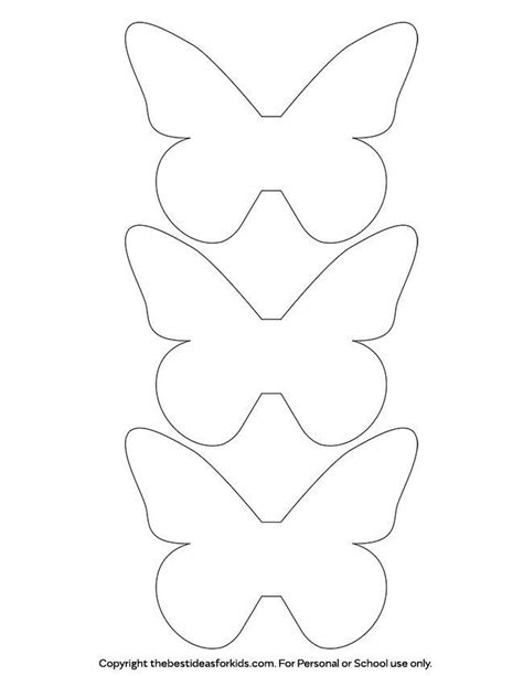30 Free Printable Butterfly Template In 2020 Butterfly Template