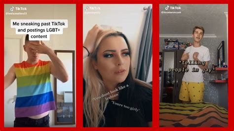 Lgbt Tiktok Users On The App Following Its Ban On Same Sex Content In Free Nude Porn Photos