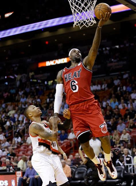 Heats Lebron James Shoot Way Into Record Book The New York Times