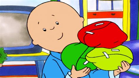 Caillou Opening Presents Caillou Cartoon Youtube