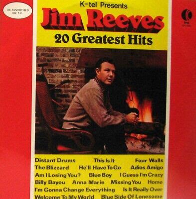 Jim Reeves Greatest Hits Lp Sirh Ebay