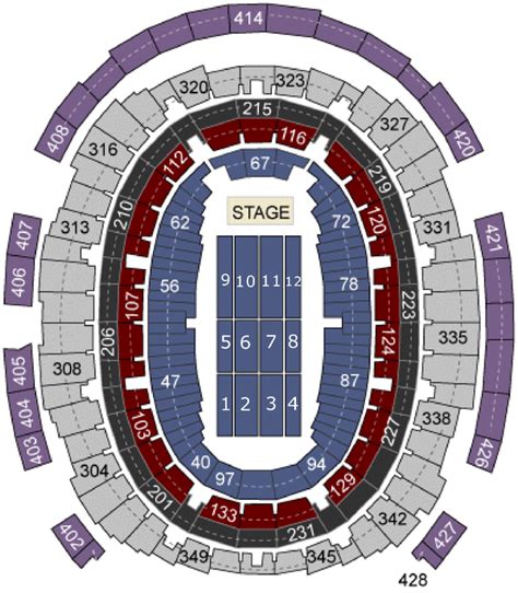 Madison Square Garden New York Ny Seating Chart And Stage New York