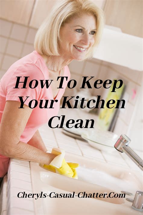 How To Keep Your Kitchen Clean Clean Kitchen Cleaning Motivation Cleaning