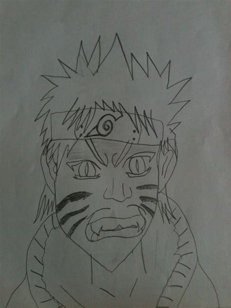 Kyuubi Naruto Manga Drawing By Vgamenut On Deviantart