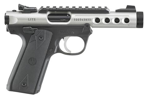 Ruger Mark Iv 2245 Lite 22lr Rimfire Pistol With Threaded Barrel For
